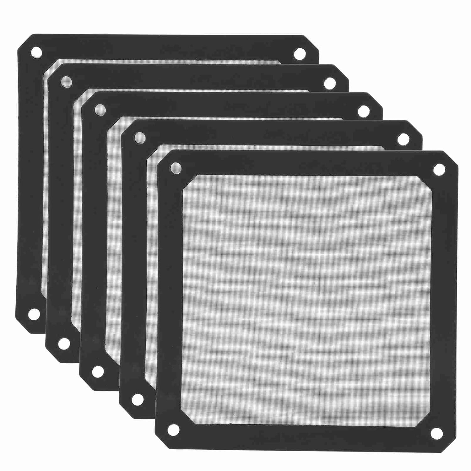 MEKOTRIN Computer Mesh Dust Filter, 4.7 X 4.7 X 0.06In Dustproof Compression Cooler Fan Filter, for Computer Desktop image number 4