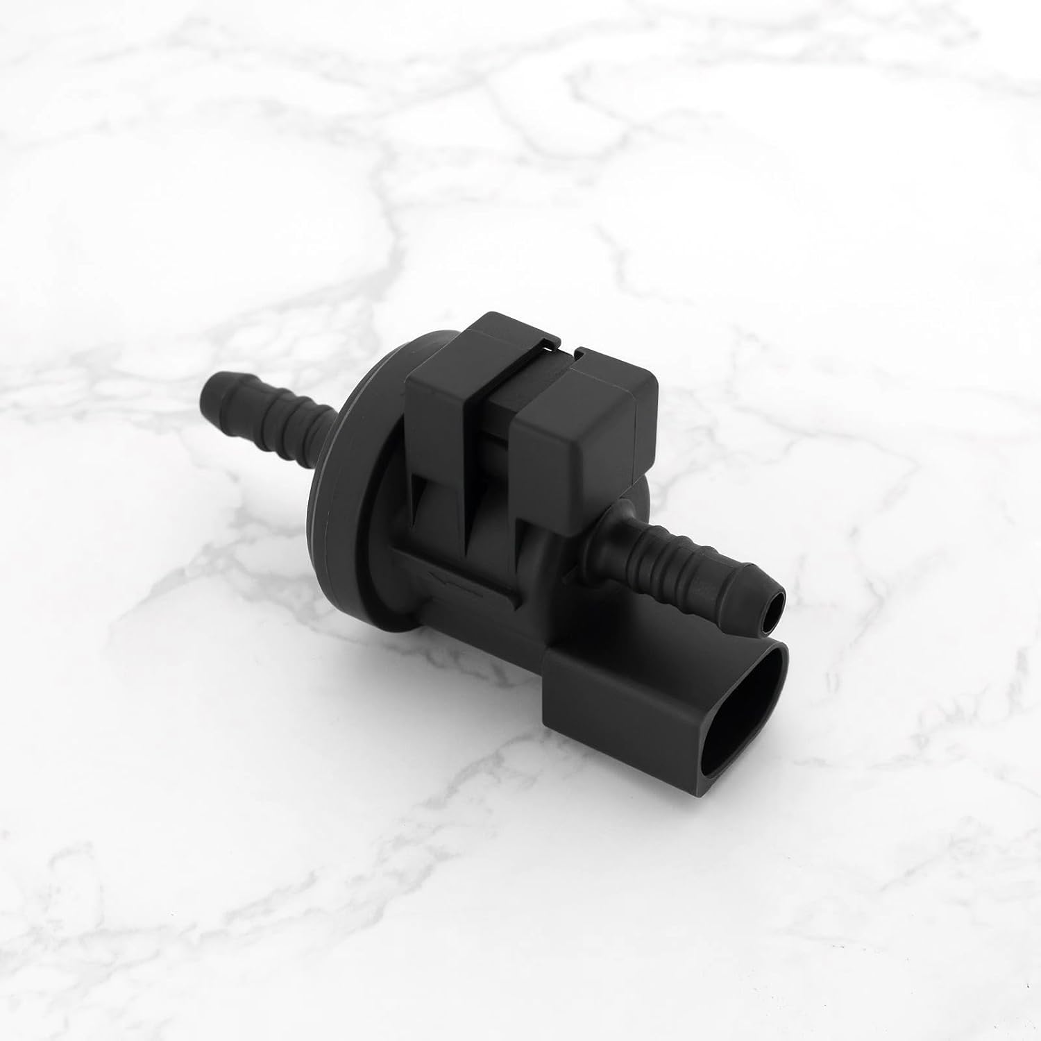 Emsea 1PC Car Vapor Canister Purge Valve Solenoid Vent Valve 0280142432 06E906517A Compatible with Jetta Compatible with Golf Black image number 4