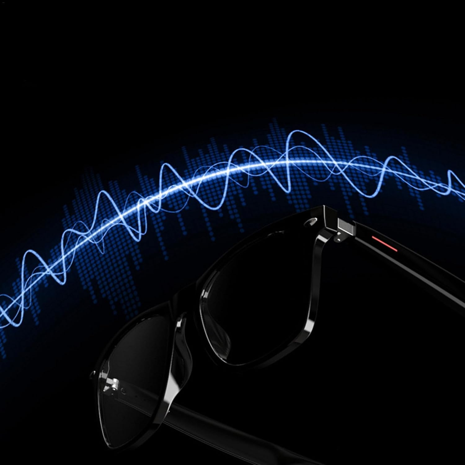 Smart Glasses - Safety Glasses with Speaker | Smart Bluetootth Sunglasses | Sport Audio Glasses | Wireless Smartphone Audio Glasses | Entertainment Smartphone Glasses for Men Women image number 3