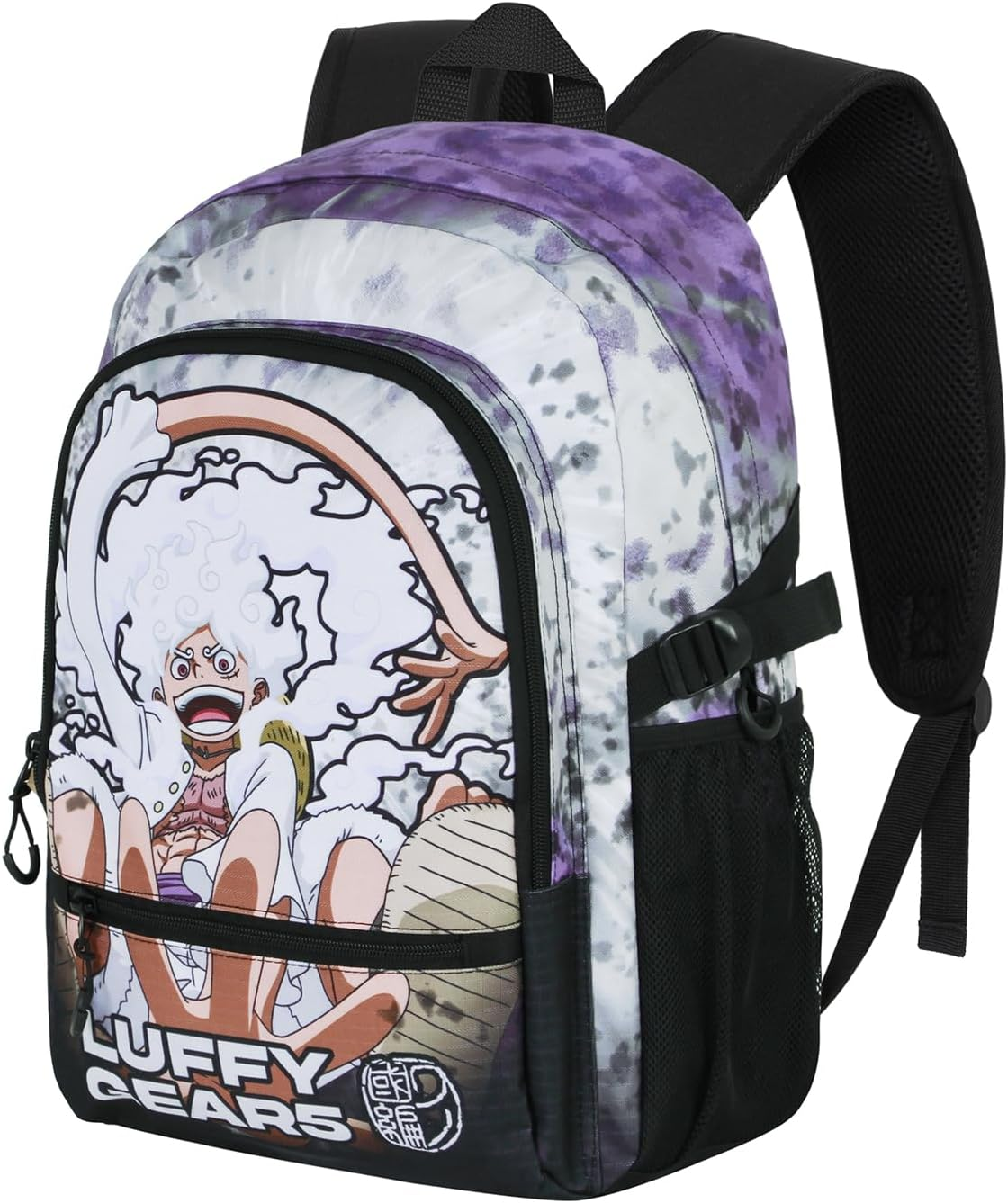 One Piece Luffy Gear 5-FAN Fight Backpack 2.2, Purple, 31 X 44 Cm, Capacity 24 L, Purple One Piece, Einheitsgr&ouml;&szlig;e, Fan Fight Backpack 2.2 image number 3
