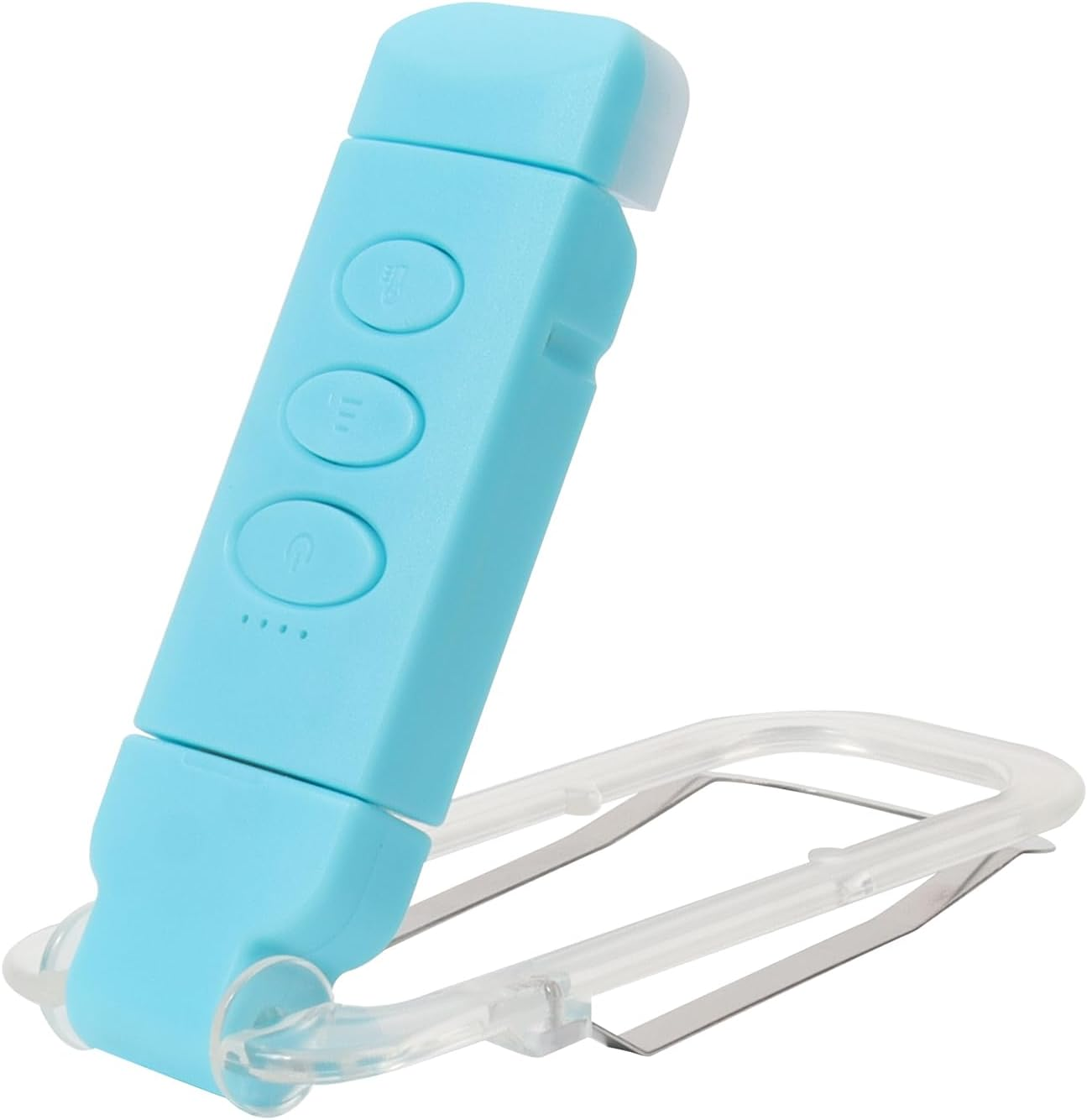 Bsdgeclogy Clip on Book Light, USB Rechargeable Reading Light with 3 Color Modes, 5 Brightness Levels, Flexible Clamp Arm for Bed and Travel(Pink, Clip On)