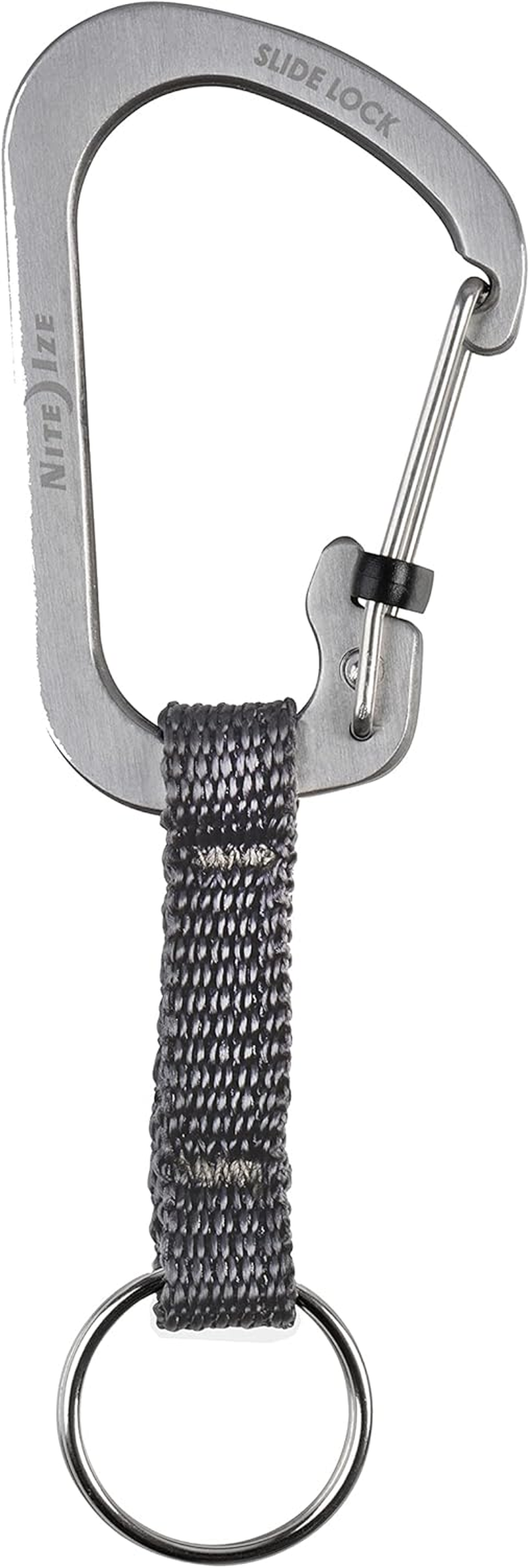 Nite IZE Slidelock Key Ring - Black