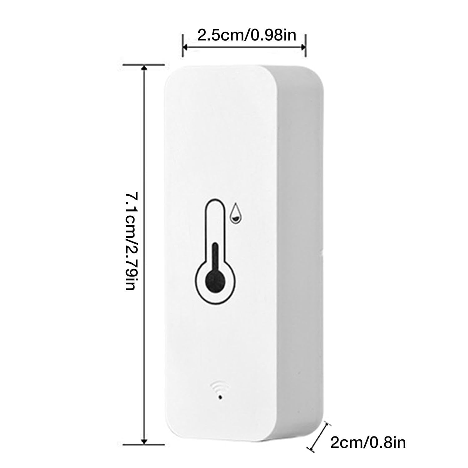 Gupcaqosjw Wifi Freezer Temperature Sensor,Portable Smart Temperature Sensor with Wifi | High-Precision Smart Wifi Temperature Sensor for Home Greenhouse image number 6