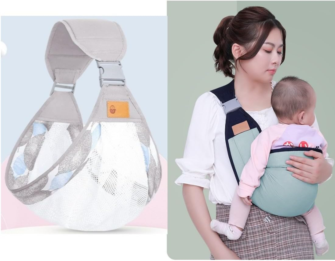 Baby Carrier Toddler Sling Ergonomic, Front Carry for Newborns & Older Babies 8-32 Lbs Infants & Toddlers Adjustable Size Soft Breathable for Shopping Travel New image number 1