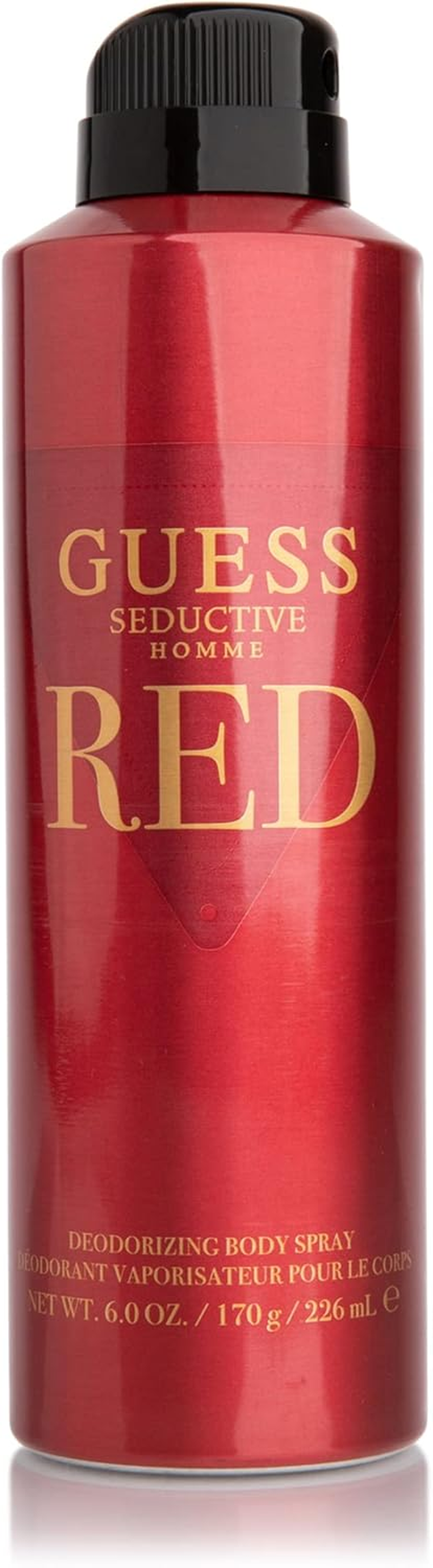 Guess Seductive Homme Red Body Spray for Men 226 Ml image number 4