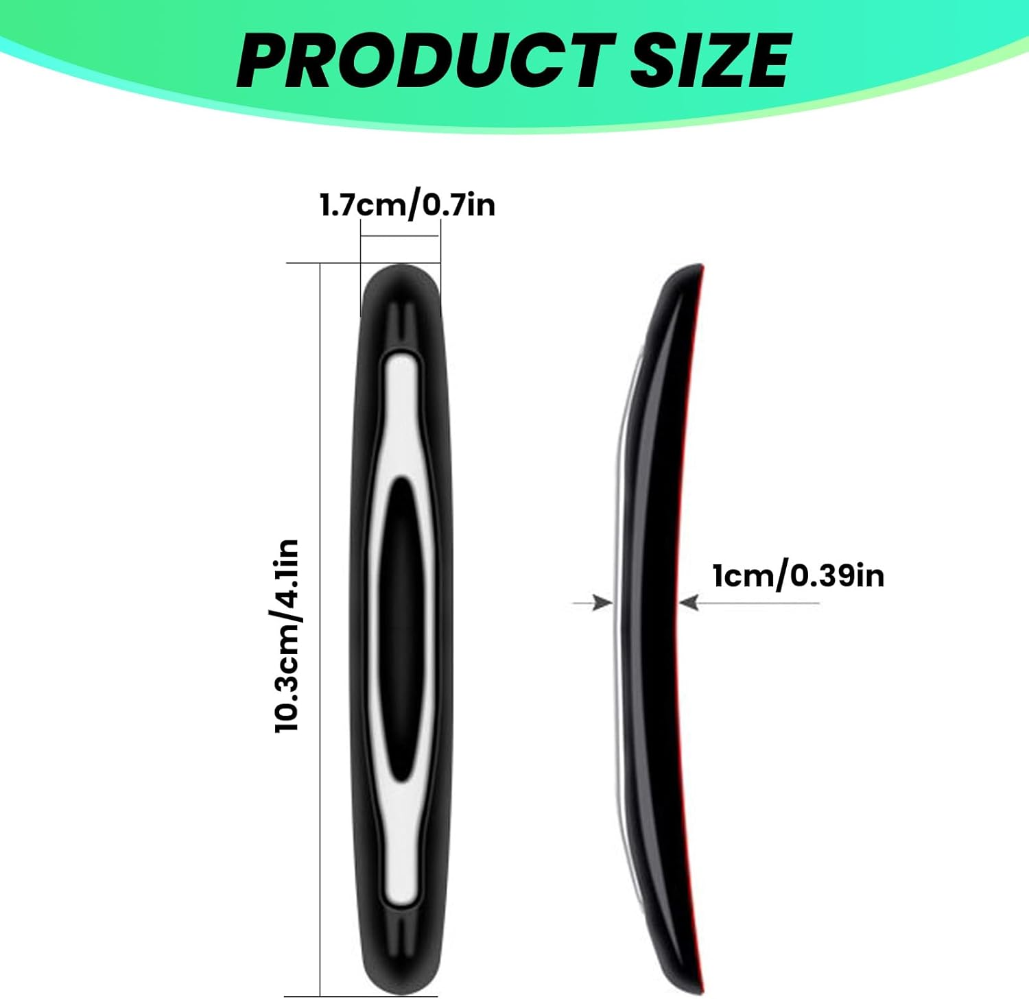 4-Pack Car Door Edge Guards, Vehicle Side Door Self-Adhesive Anti-Scratch Strip, Universal Exterior Car Accessories for SUV Pickup Truck image number 5