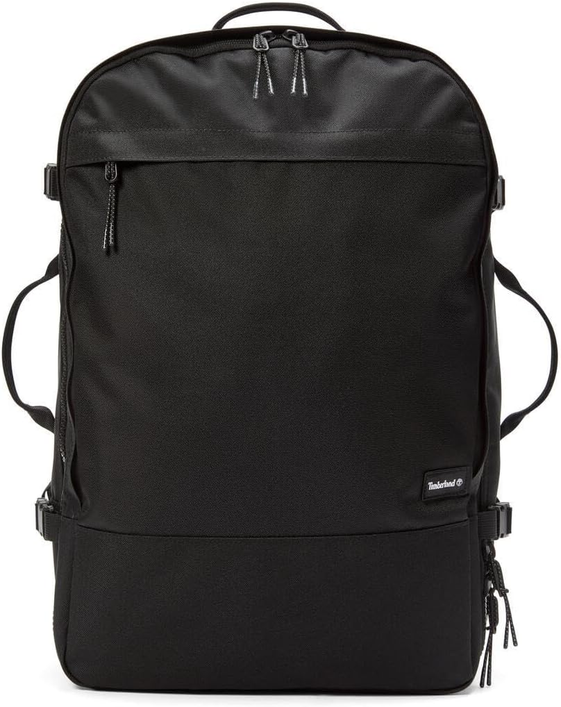 Timberland Unisex Functional Weather Ready Travel Backpack, Black, One Size image number 3