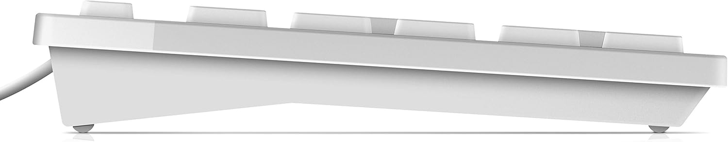 Dell KB216 Wired Chiclet Keyboard Full-Size QWERTY US (USB-A Wired) &ndash; Multimedia Hotkeys, Slim 2.44 Cm Profile &ndash; White image number 5