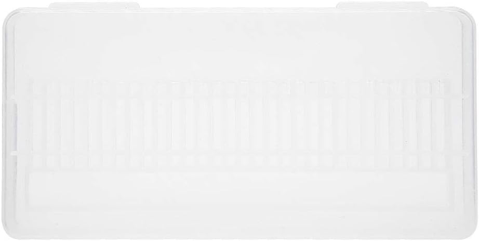 Spade Drill Bit Case Drill Storage Case Empty 15 X 7 X 2 30 Holes Storage Box Manicure Drill Bits Container Display Case Organizer image number 2