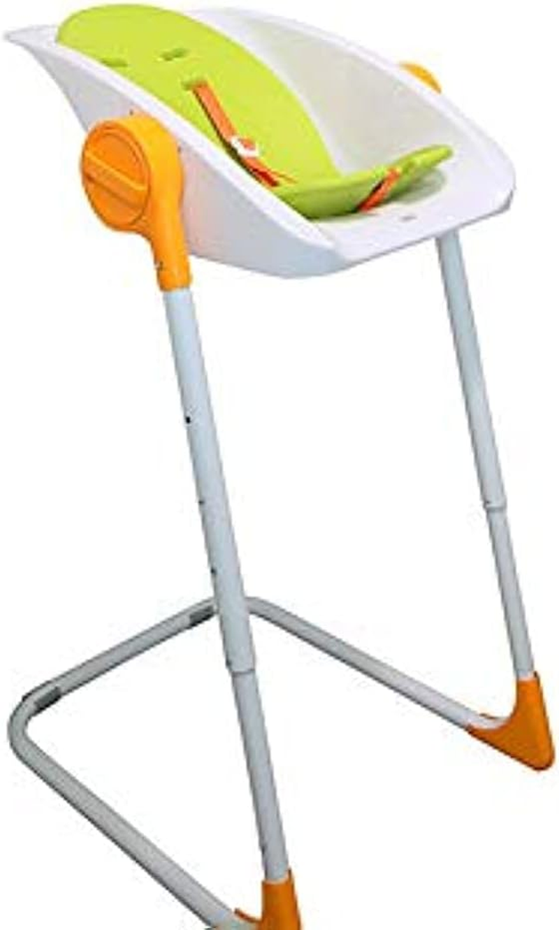Charlichair - Original Baby Shower Chair - White / Orange image number 3