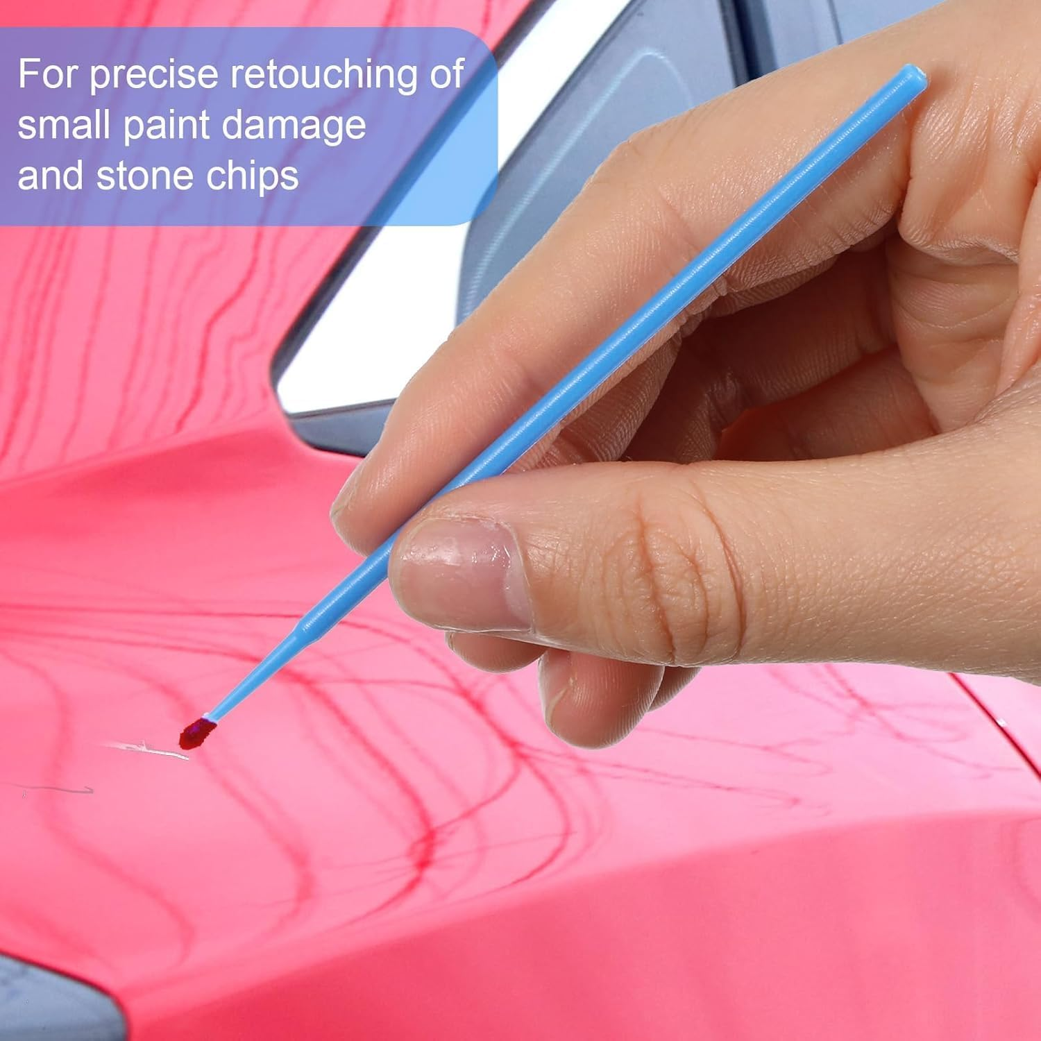 300 PCS Automotive Paint Tools&Equipment,Auto Paint Touch up Sticks,Touch up Brush,Paint Chip Repair Brushes,Micro Brushes for Painting,Car Paint Touch up Brushes,Chip Repair Brushes Kit image number 1