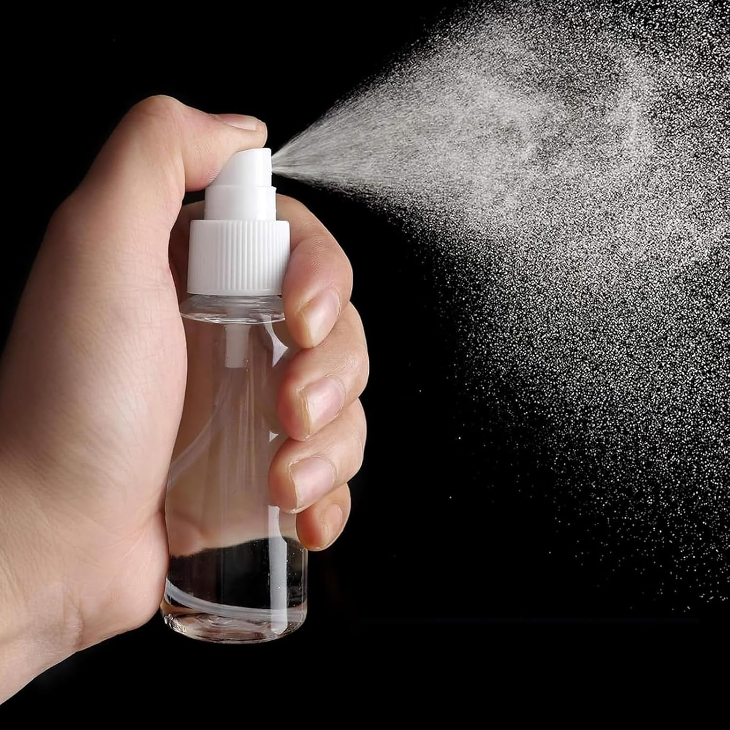 Umyeoqoyo Spray Bottle, 4Pcs Small Spray Bottle, Spray Bottle, Mini Spray Bottle, Travel Spray Bottle, Empty Spray Bottle, Travel Makeup Skin Care Cleaning Use(20Ml 50Ml,With Tools) image number 3