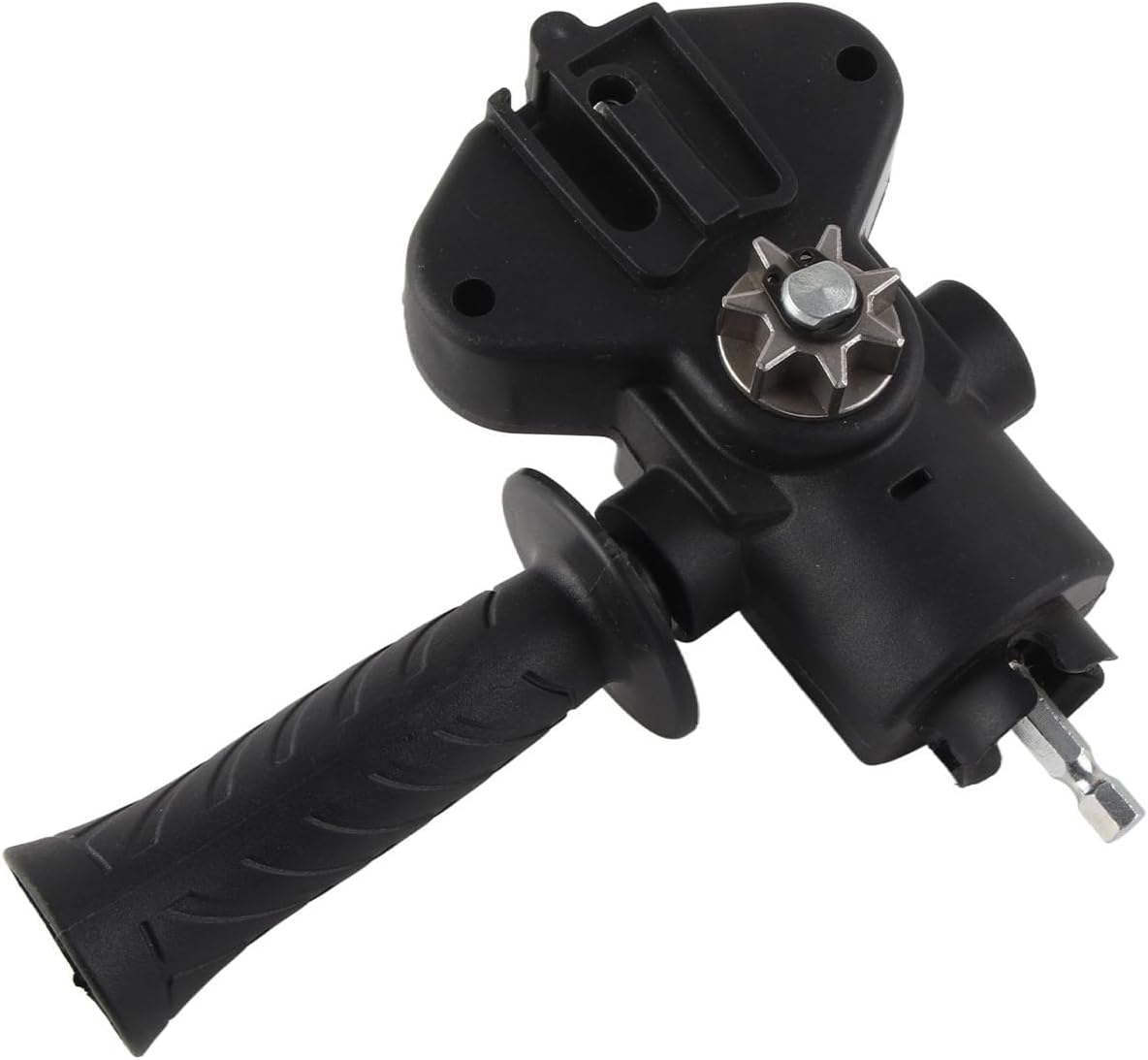 6Inch Electric Chainsaw Modification Tool, Electric Drill Adapter, Portable Chainsaw Attachment Kit with Wrench and Chain, Electric Drill to Chainsaw Adapter Converting Head image number 1