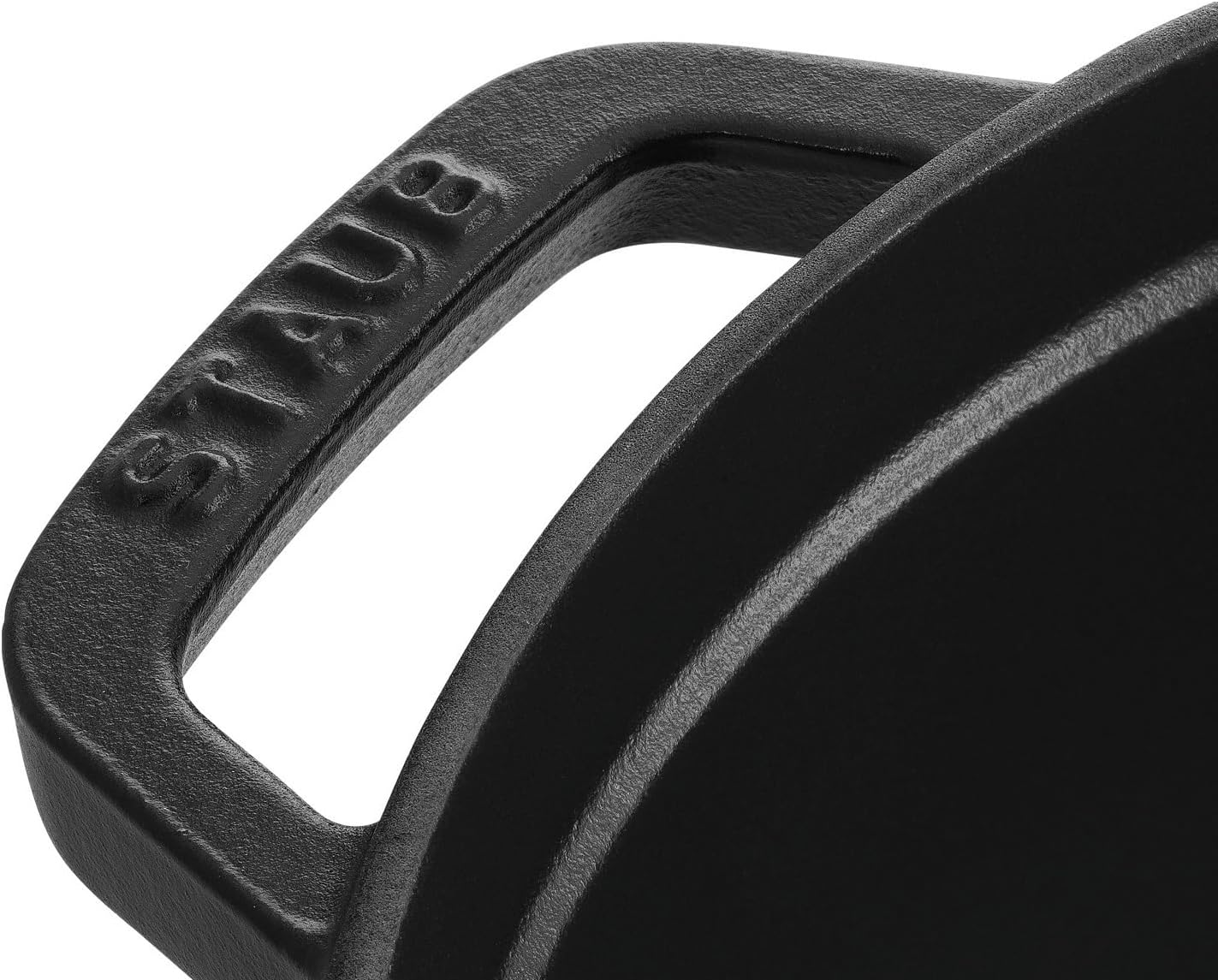 Staub La Cocotte round 40509-480 Pico Cocotte round Black 6.3 Inches (16 Cm) Small, Both Handed Casting, Enameled Pot, Induction Compatible, Japanese Authentic Product
