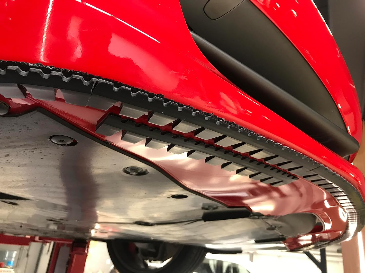 Scrape Protector 8 Pack Front Bumper Scrape Guard anti Scratch Kit for Low Cars, Carbon Fiber Splitters, DIY Kit image number 3