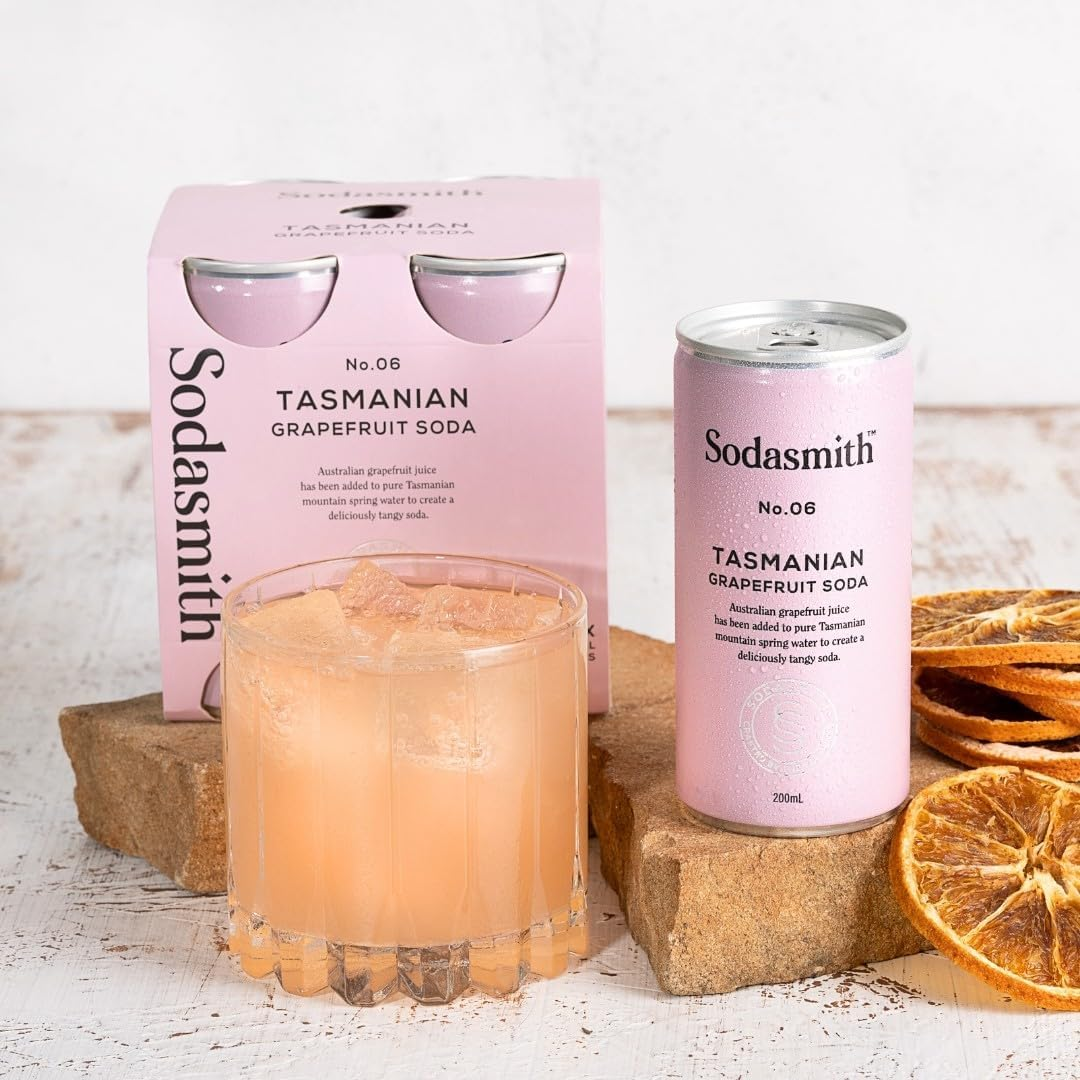 Sodasmith No 06 Grapefruit Soda 200Ml (Case of 24) image number 3