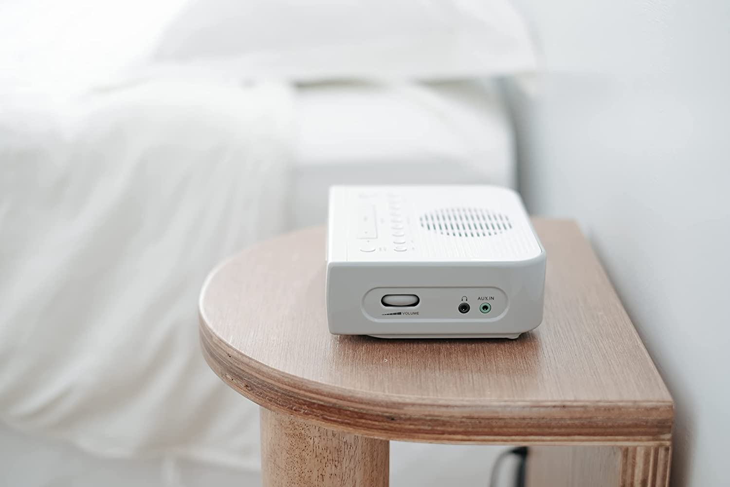 Sangean RCR5 AM/FM Clock Radio, White