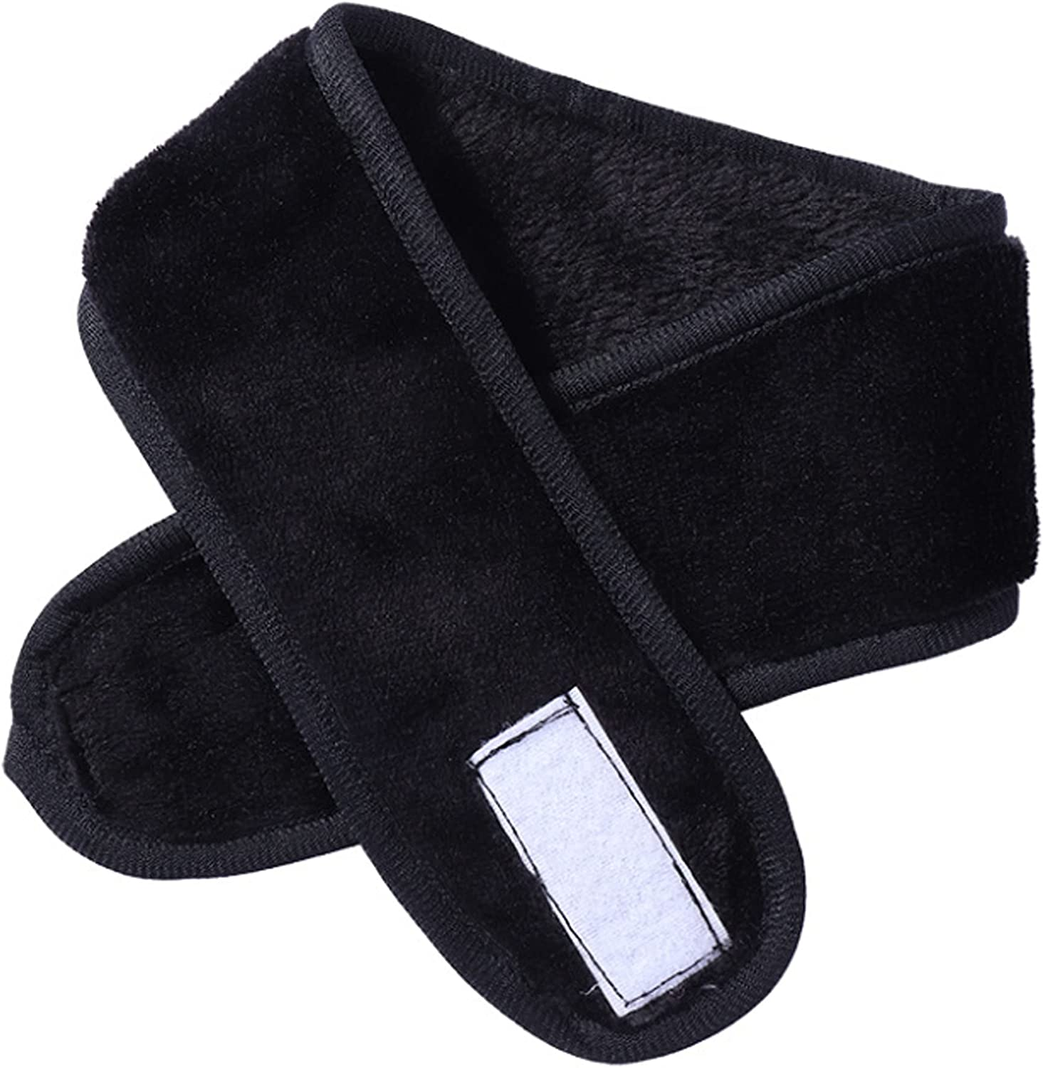 Pglife Spa Facial Headband,Microfiber Adjustable Hair Band,25 X 3.5 Inches,3 Pack, Gray