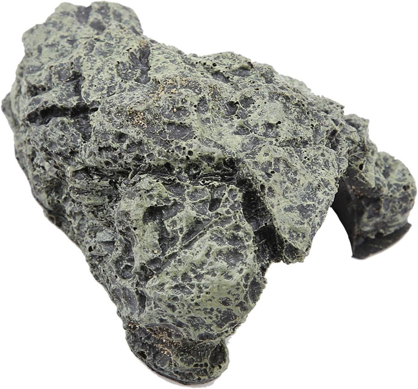 Aquarium Hideaway Rock Cave for Aquatic Pets to Breed,Aquarium Decorations Fish Hideout House,Small Decor Rocks for Betta Turtles Aquatic Reptile Pets image number 3