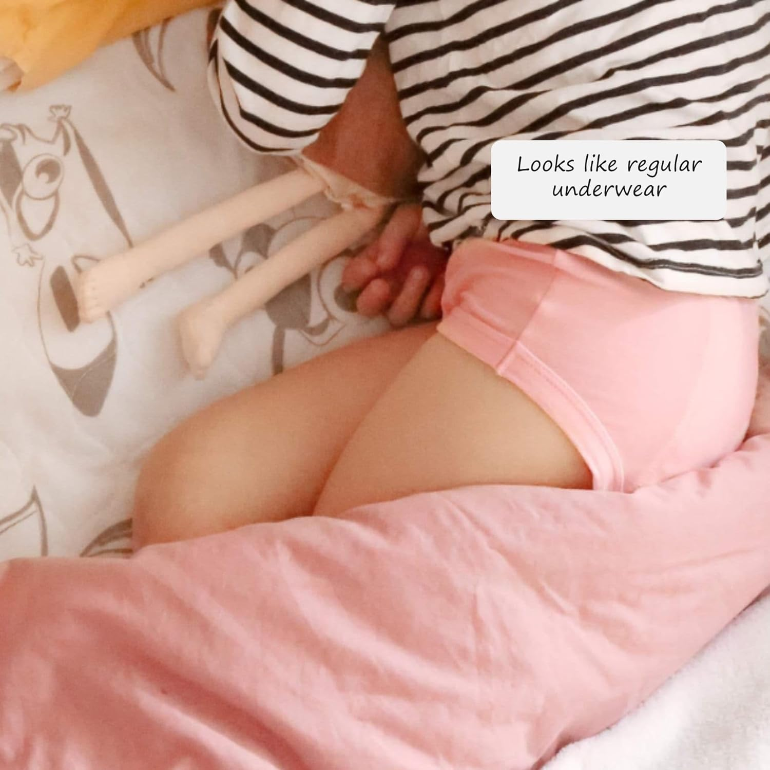 Conni Kids Tackers Washable Pull up Briefs Underwear for Potty Training and Youth Incontinence, Bubblegum, Size 6-8 image number 1