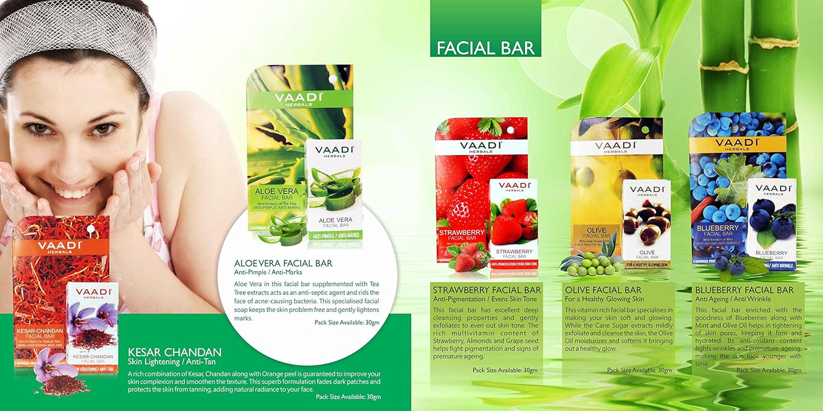 Vaadi Herbals Chocolate and Mint Bar Soap - Handmade Herbal Soap - ALL Natural - Best Moisturizer - Each 2.65 Ounces - Pack of 12 (32 Ounces, 2 Lb) image number 6