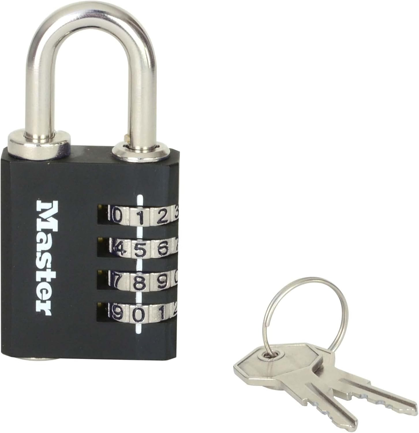 Master Lock Key Combination Padlock, 40 Mm Size image number 2