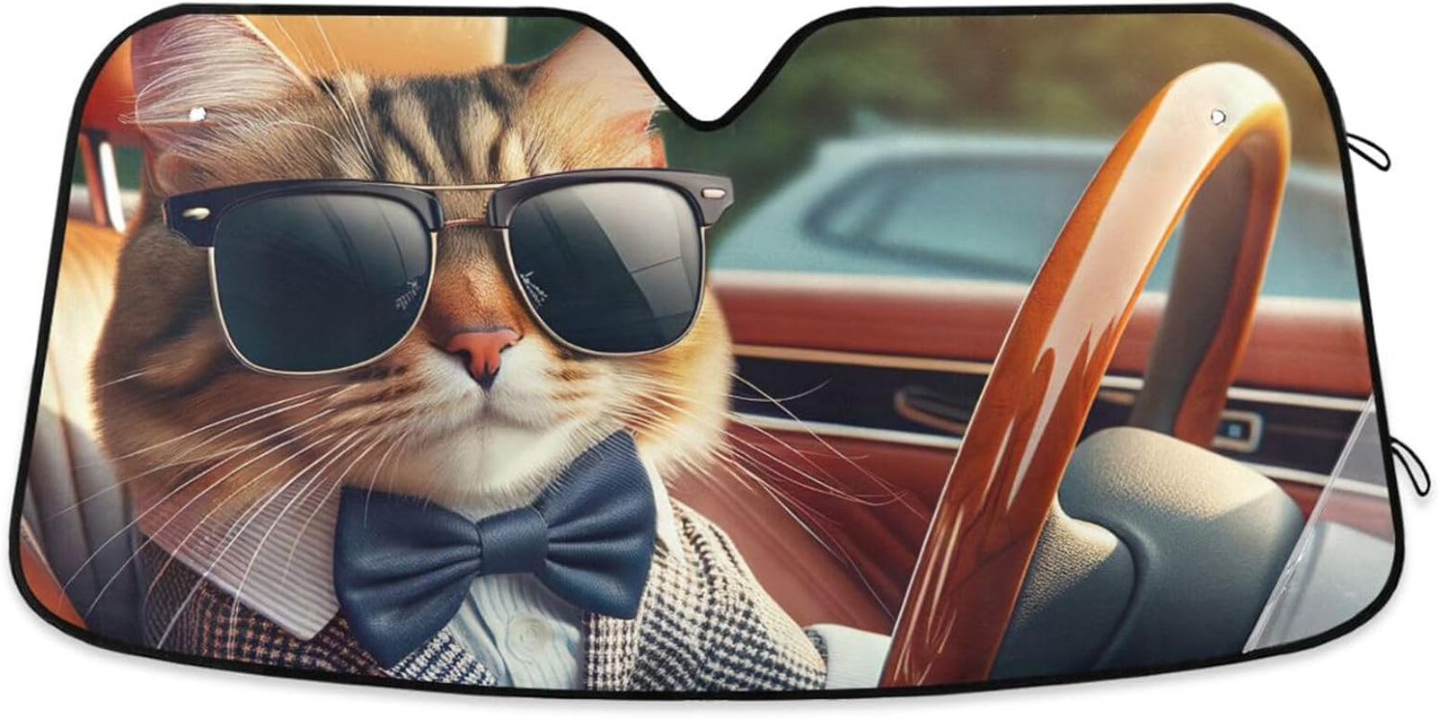 Strawberries Print Car Windshield Sunshade Automotive Window Sunshades Protect Your Car