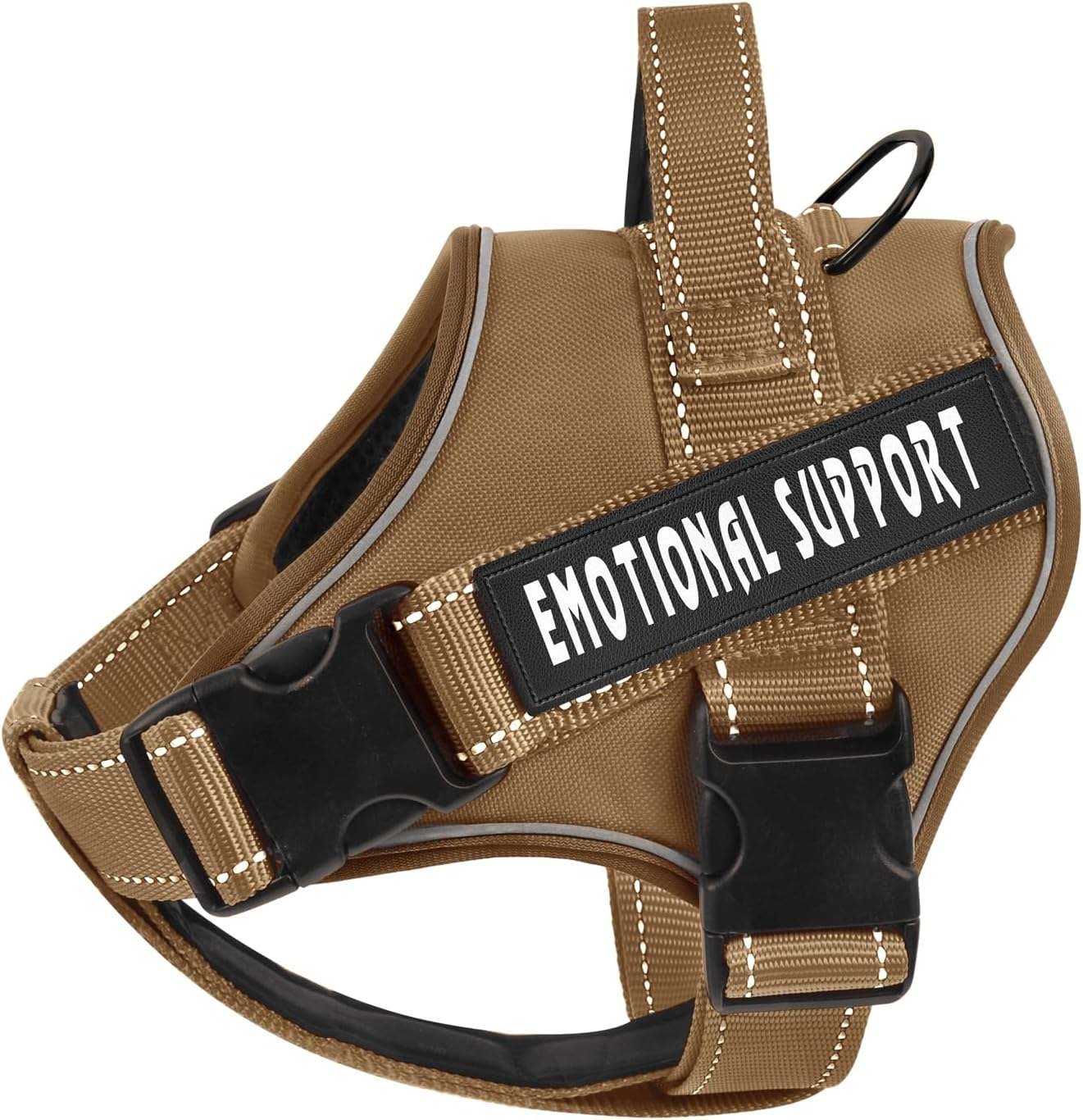 Voopet Emotional Support Dog Harness, Professional Service Dog Vest for Small to Large Dogs, Reflective, Breathable, Adjustable, No Pull/Choke, ESA Essential Harness