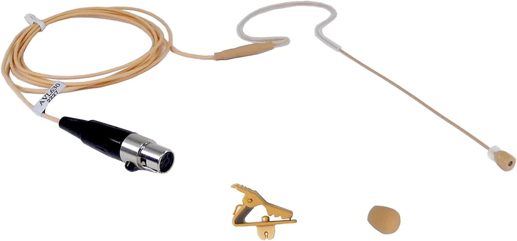 Av-Jefes Avl-630-Sh4 Earhook Headset Mic for Shure Wireless Microphone System image number 2