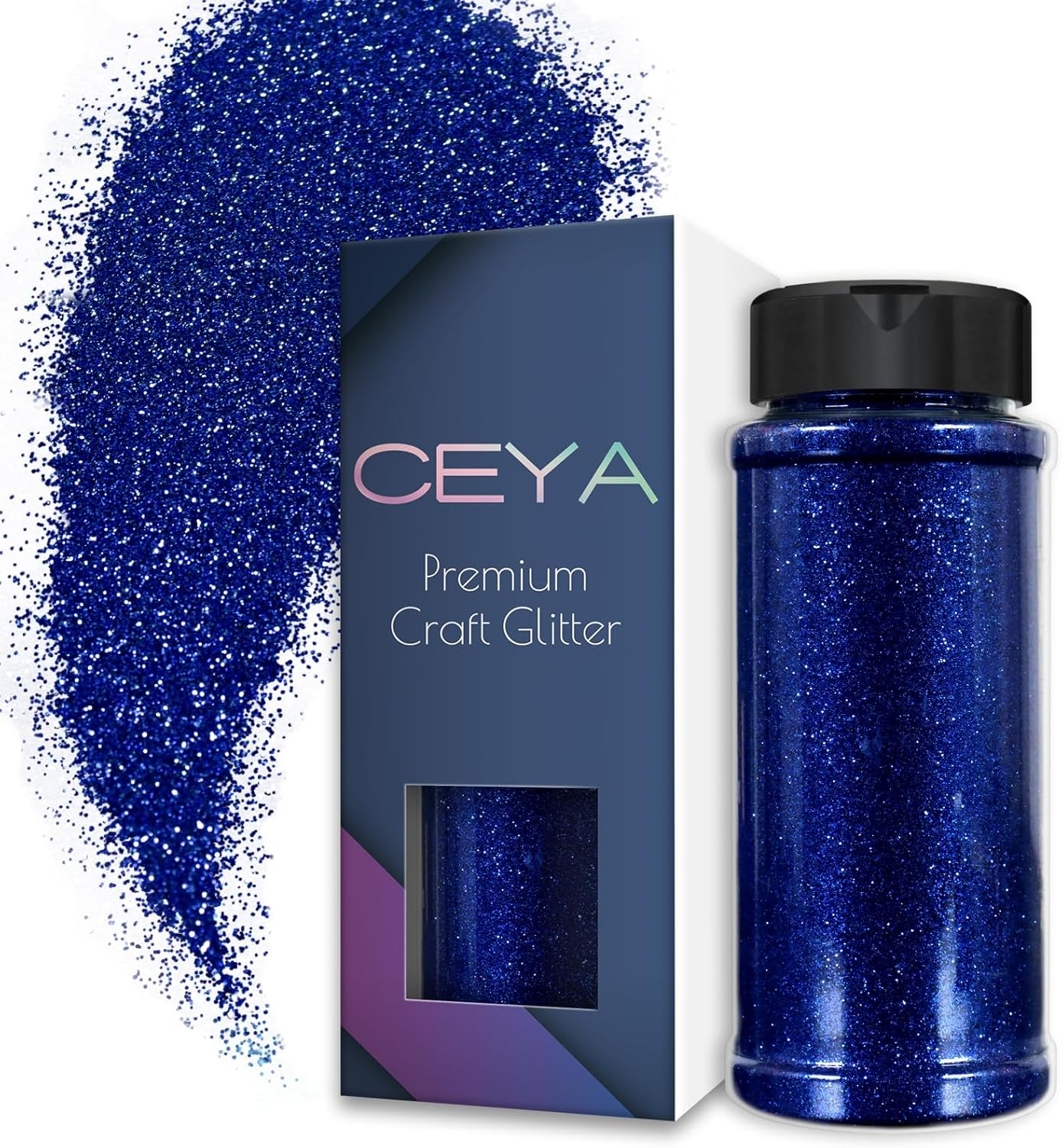 Ceya 3.8Oz/ 110G Ultra Fine Glitter Powder Champagne Gold Glitter 1/128&rdquo; 0.008&rdquo; 0.2Mm for Resin Tumbler Jewelry Nail Art Face Body Festival Makeup Scrapbook Wedding Cards Painting Arts