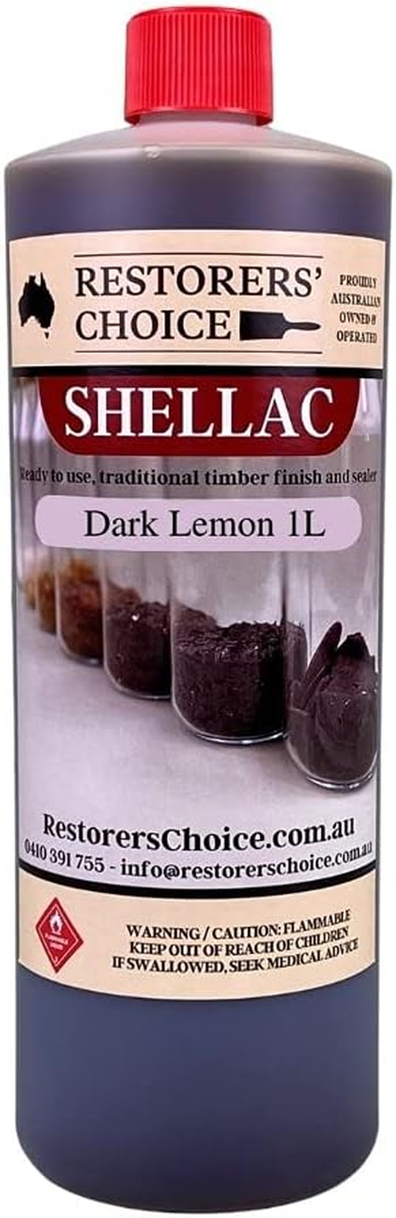 Dewaxed Shellac Ready to Use French Polish 1 Litre, Dewaxed Platina image number 5