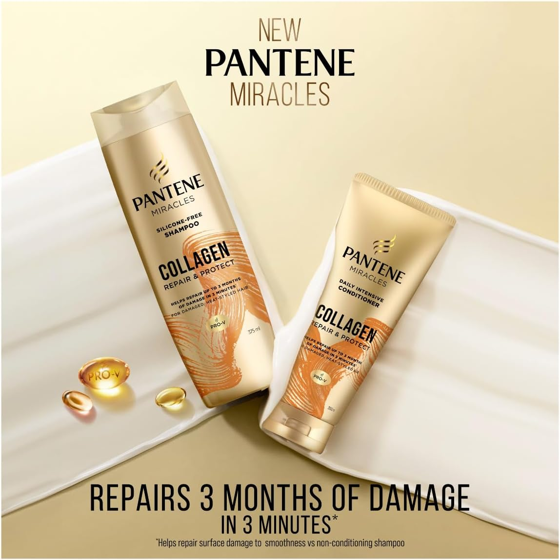 Pantene Miracles Repair & Protect Collagen 600Ml Conditioner image number 3