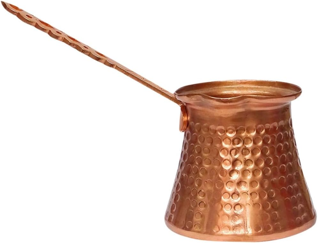 CHICAMPERA Turkish Coffee Pot 320Ml Aluminium Alloy Professional Espresso Kettle for Tea and Coffee Brewing at Home and Restaurant image number 3