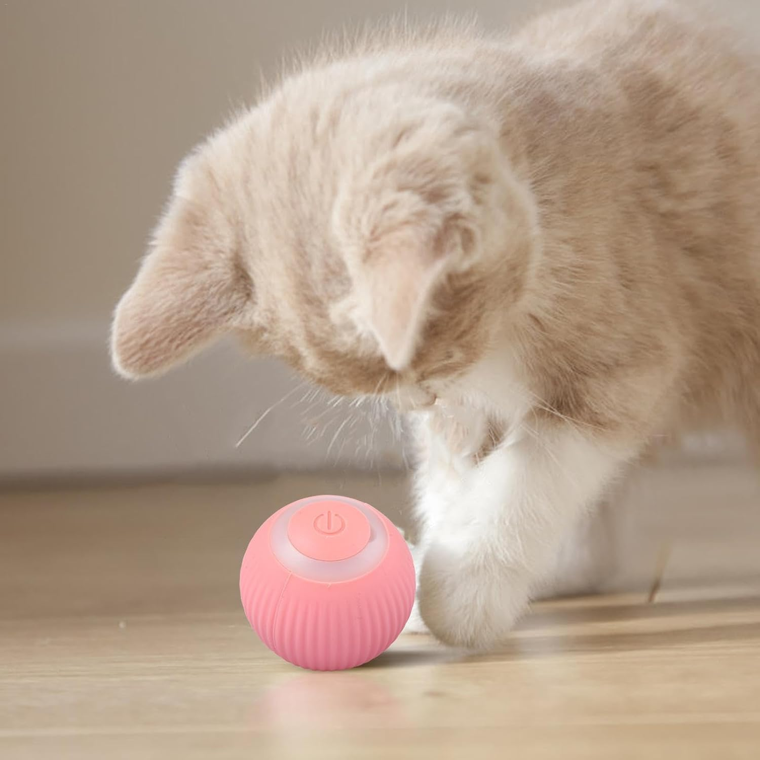 Cat Ball 2.0, Power Ball 2.0 Cat Toy, Ball for Dogs Cat, Interactive Hunting Cat Toy, Intelligent 360 Degree Active Moving Pet Ball Toy, Rolling Smart Electronic Dog Cat Ball Toy