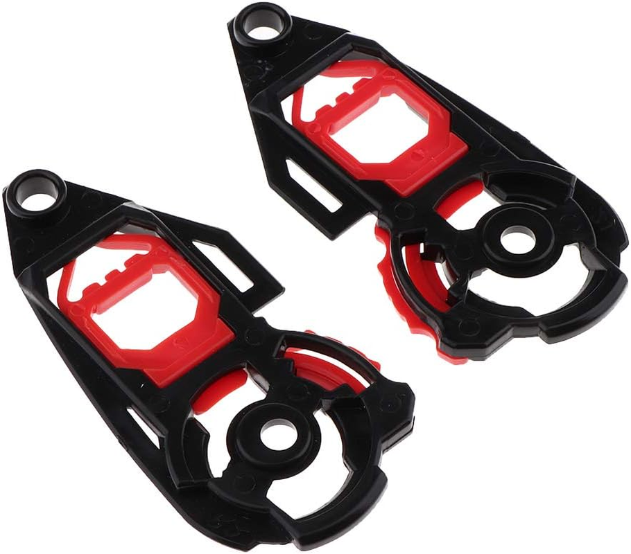 Blesiya 2Pcs Helmet Shield Visor Gear Plate Set Ratchet Set for K1 K3Sv K5 image number 2