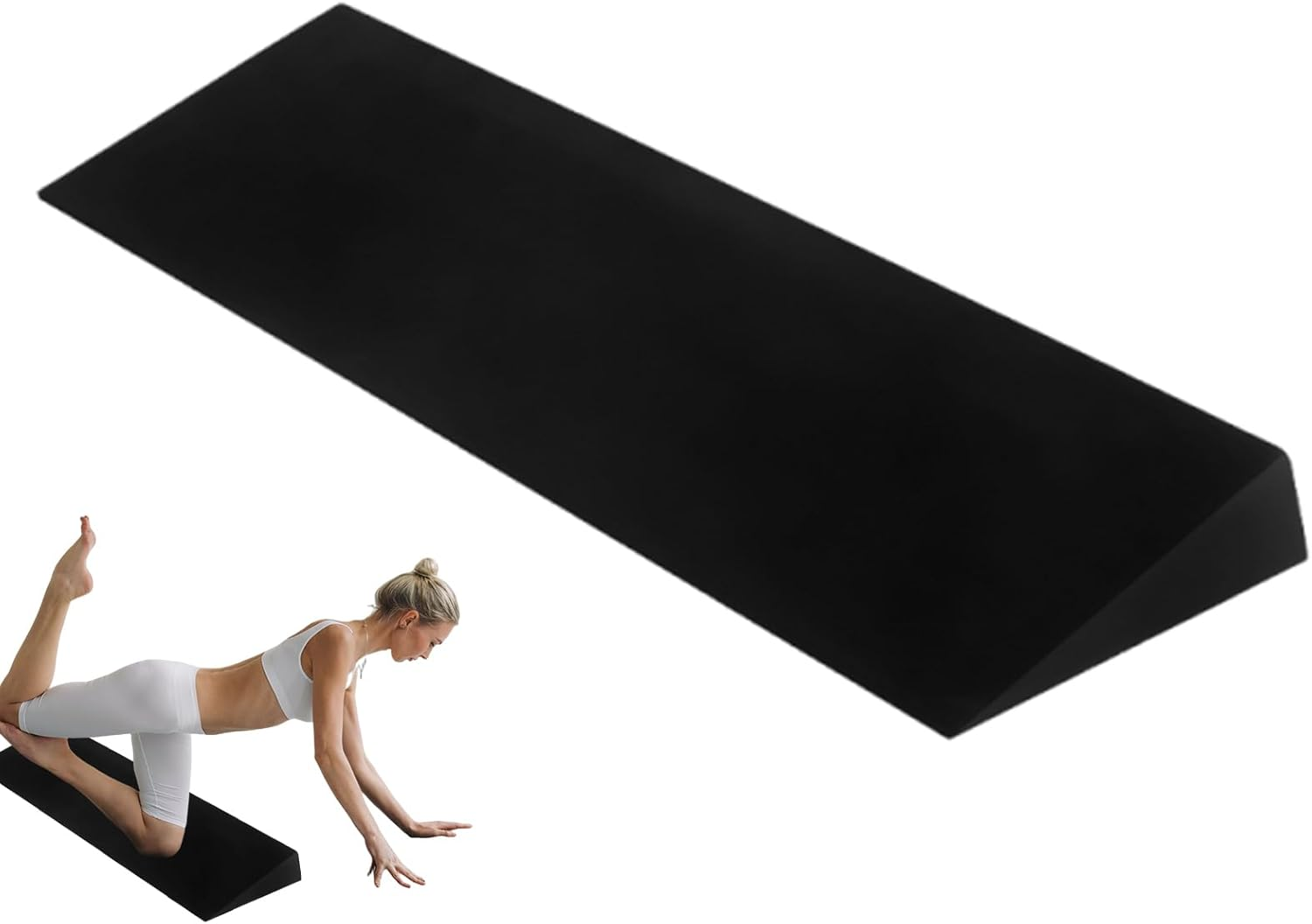 Aebtoe Portable Slant Board - Foot Wedges for Exercise | Weightlifting Squat Heel Wedge Block Calf Stretcher for Improve Mobility and Performance image number 1