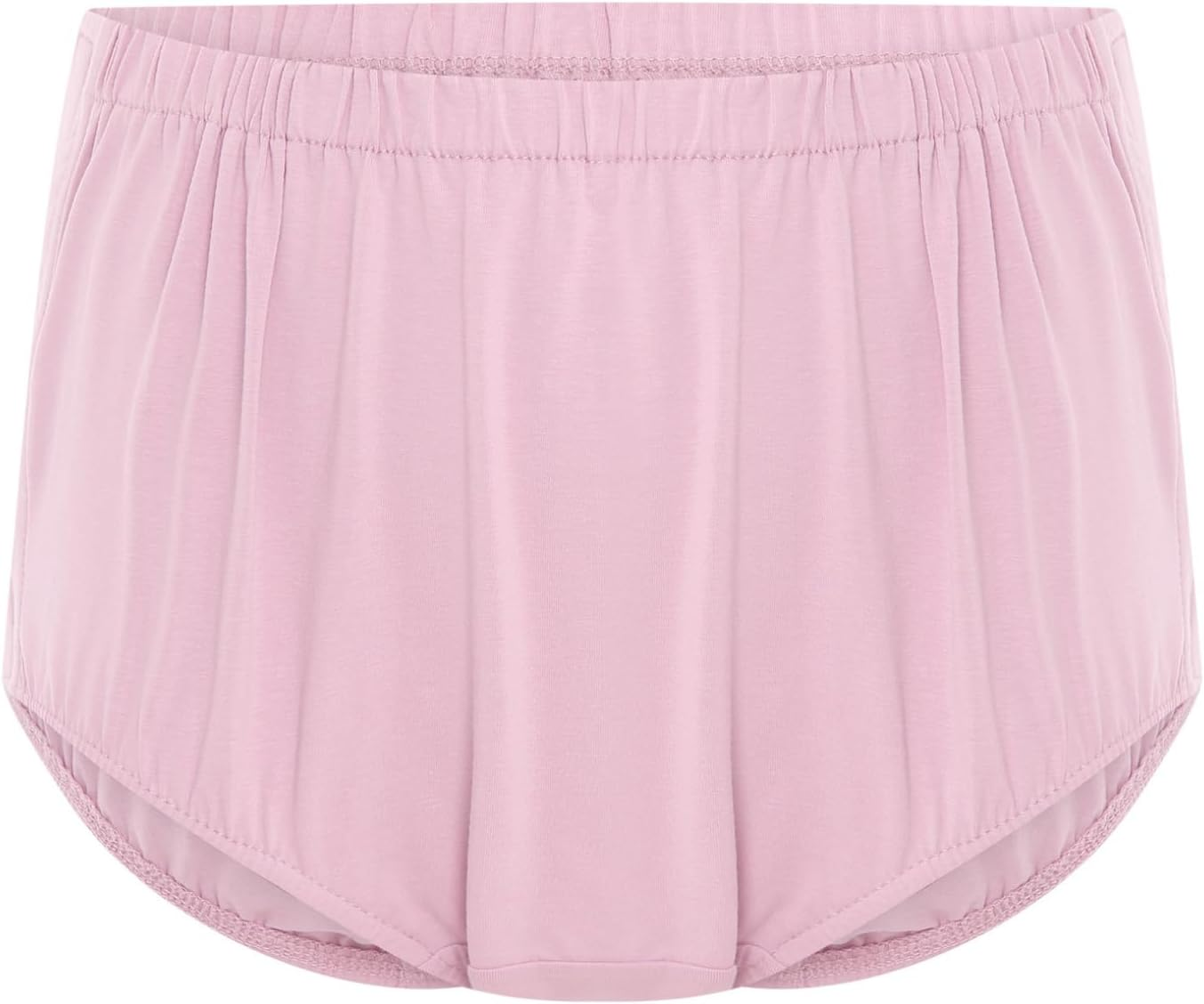 Yeahdor Uwomen Men Adult Unisex Elastic Waistband Underwear Reusable Incontinence Underpants Tear Away Shorts image number 2