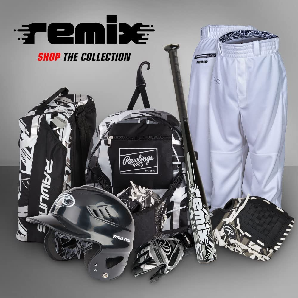 Rawlings | Remix T-Ball & Youth Equipment Bag Series | Baseball/Softball | Backpack & Duffel Options | Multiple Colors image number 4