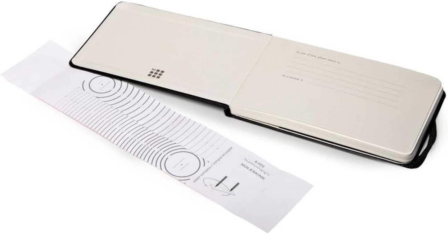 Moleskine Watercolour Hard Cover Notebook - Plain - Pocket - Black, (MM803) image number 4