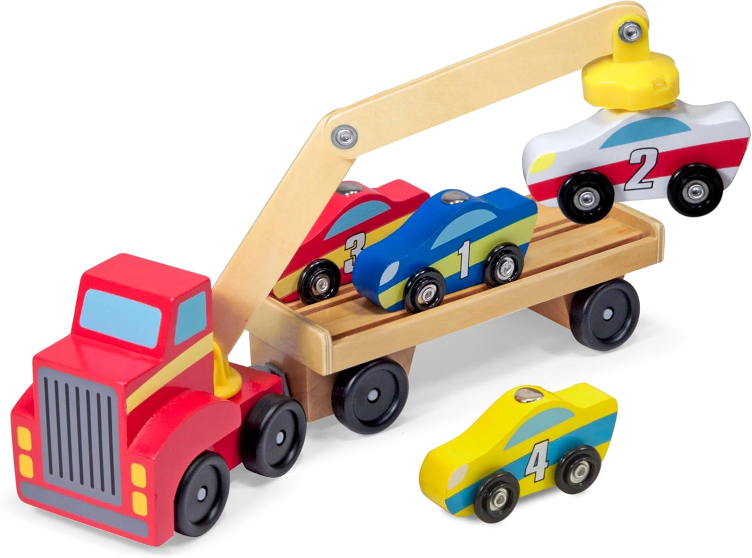 Melissa & Doug - Magnetic Car Loader image number 2