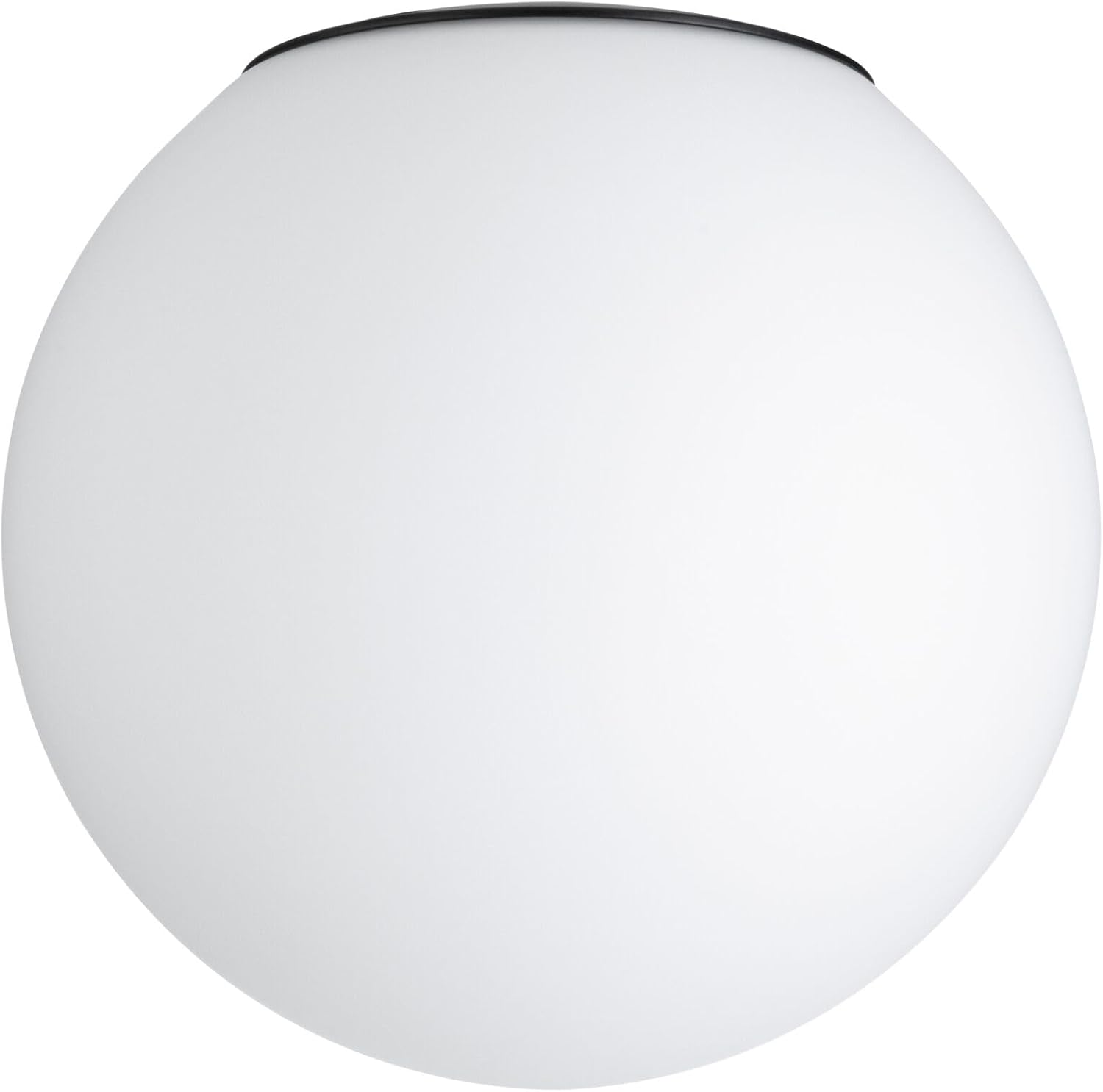Paulmann 60416 Selection Bathroom Ceiling Luminaire Gove Replacement Glass Black Matt, Satin