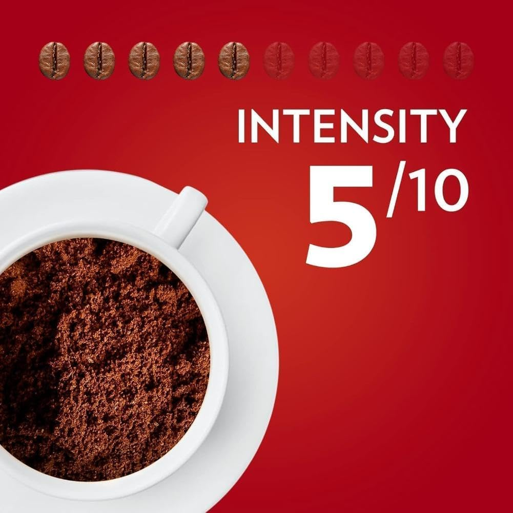 Lavazza, Qualit&agrave; Rossa, 1 Kg, Coffee Beans, Ideal for Espresso Coffee Machines, with Aromatic Notes of Chocolate and Dried Fruit, Arabica and Robusta, Intensity 5/10, Medium Roasting image number 4