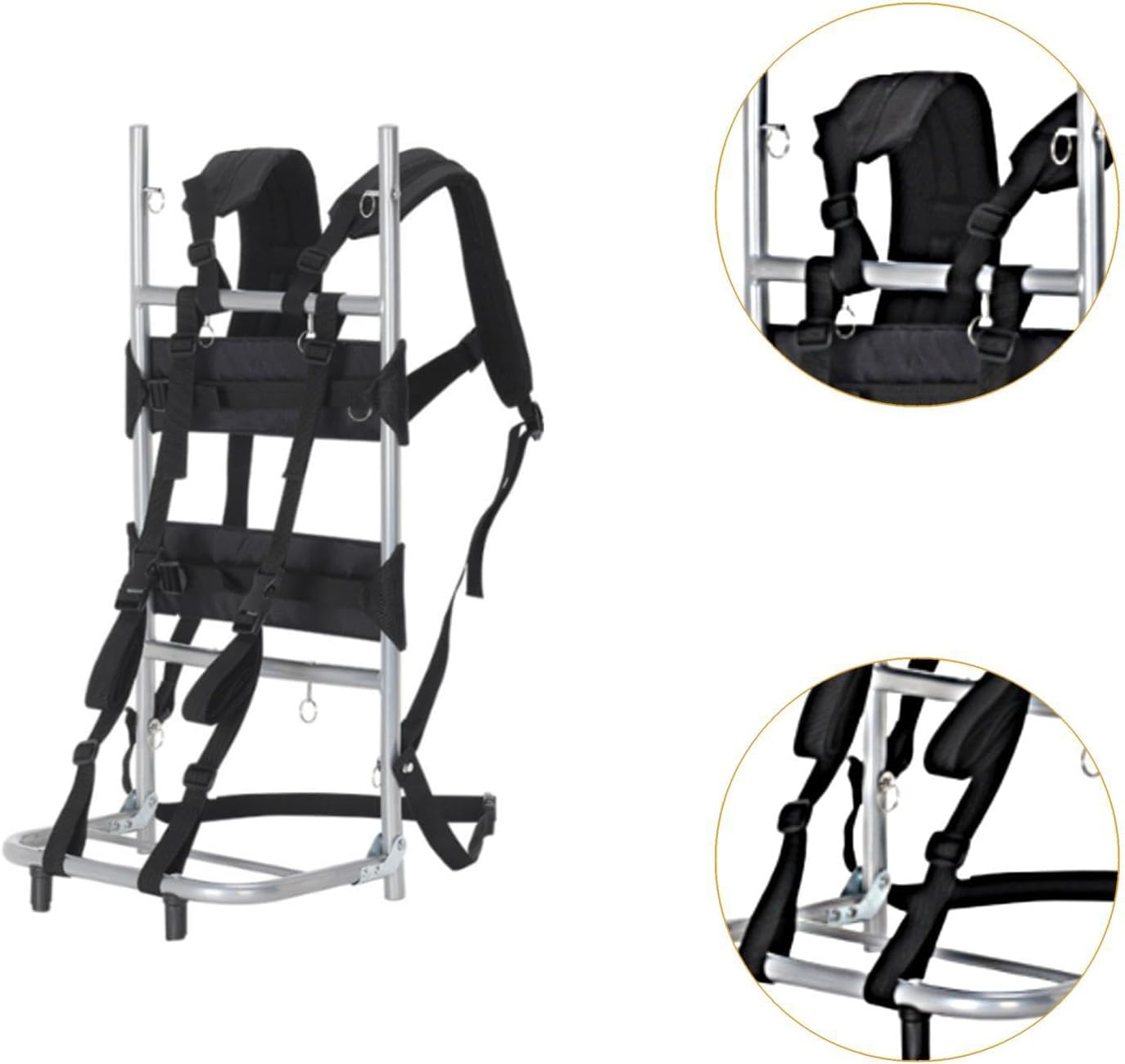 "Abbraccia" Heavy Carrying Backpack Frame Aluminum External Frame Rucksack for Mountaineering image number 3