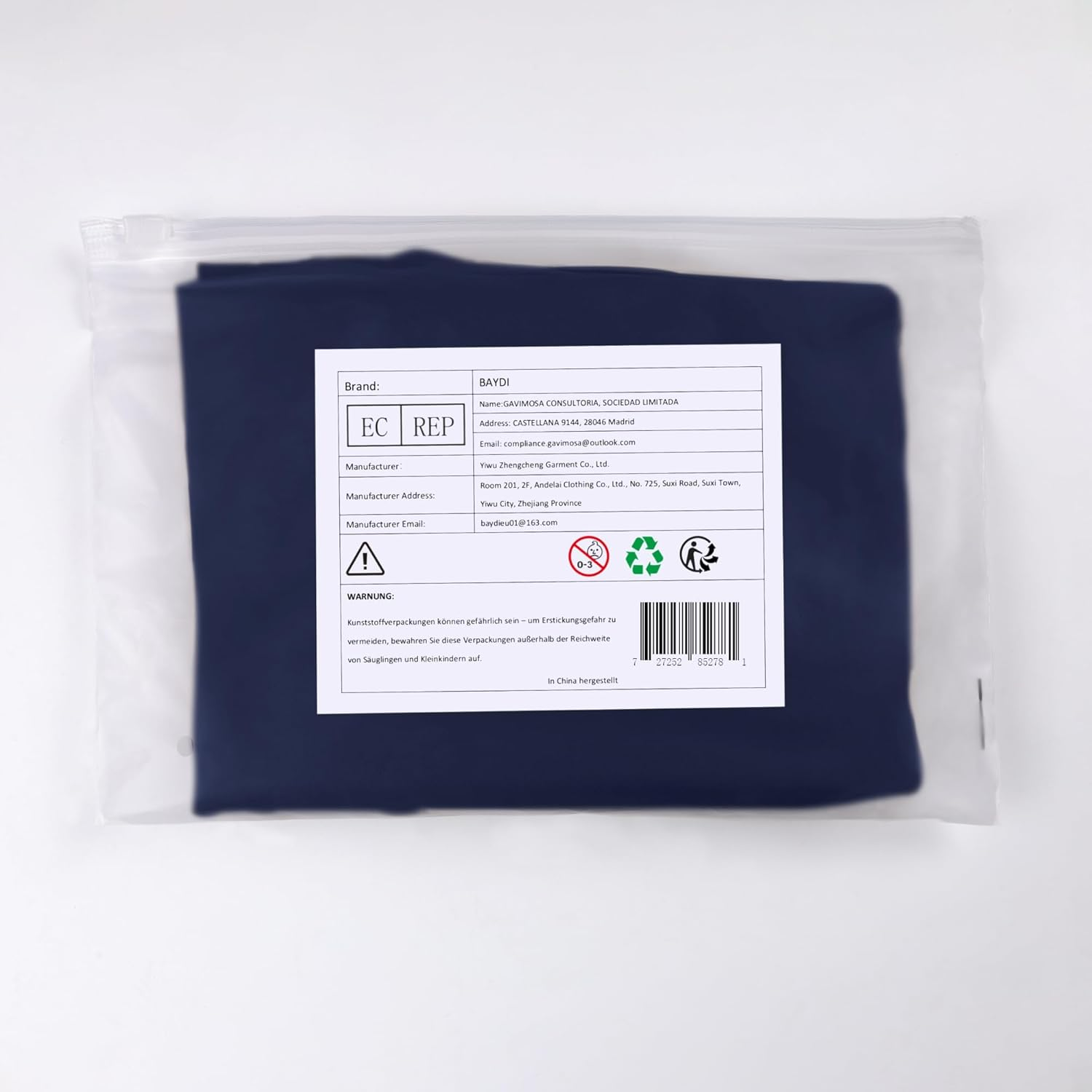 BAYDI Creamlush Women'S Pregnancy Leggings with Adjustable Abdominal Support, Soft High Waist Maternity Leggings, Opaque Maternity Trousers, Comfortable for Yoga, Leisure, Pyjamas, 1 Pack - Navy Blue image number 5