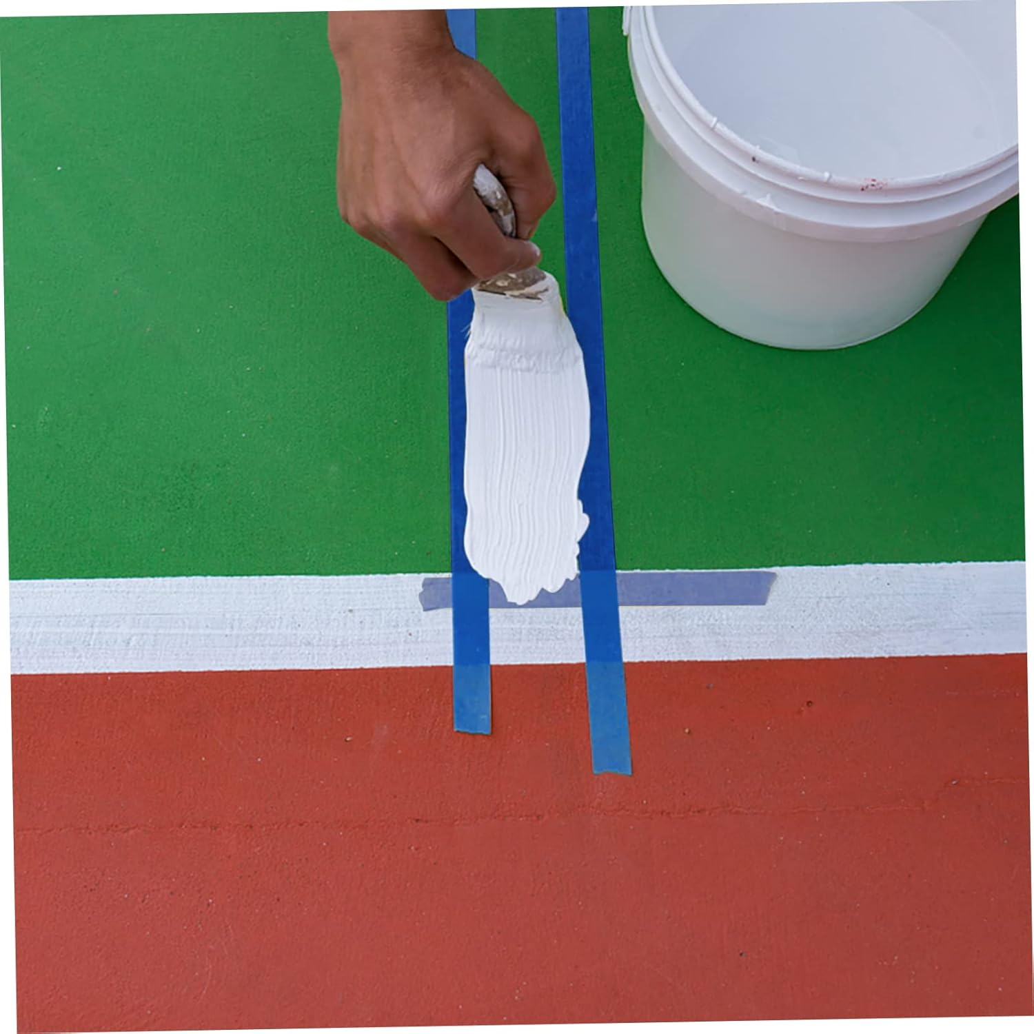 4Pcs Heat-Resistant Tape Paper for Car Tape Adhesive Paper for Important Summer Supplies Use as Car Accessories for Indoor and Outdoor Applications image number 5