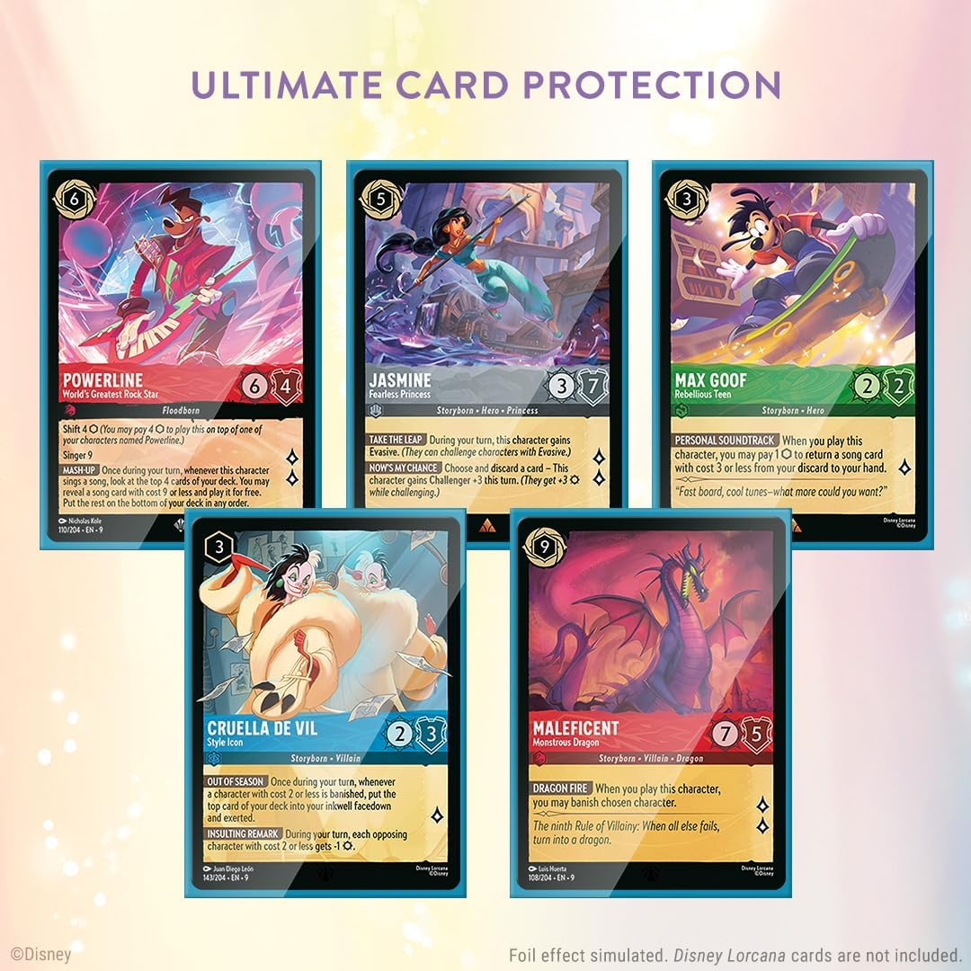 Lorcana Disney S9 Fabled Sleeves: Goofy Movie I2I image number 4