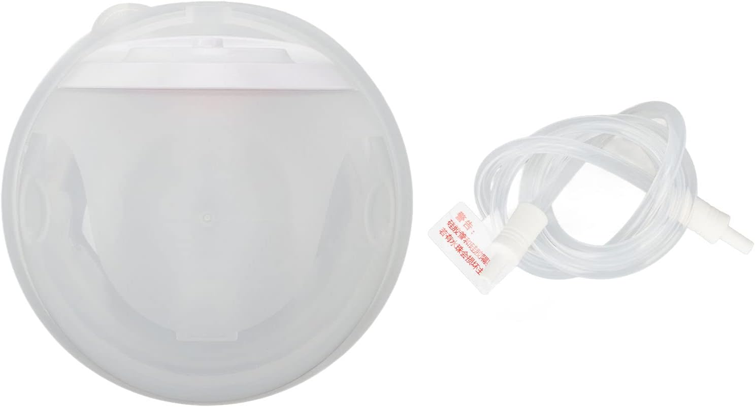 Wearable Breast Pump, 240Ml 4.7X4.6X3.1In Hands Free Discreet Breast Milk Collection Cup Set, Portable Electric Breast Pump Single Side Silicone Milk Collector Cup for Most Size image number 5