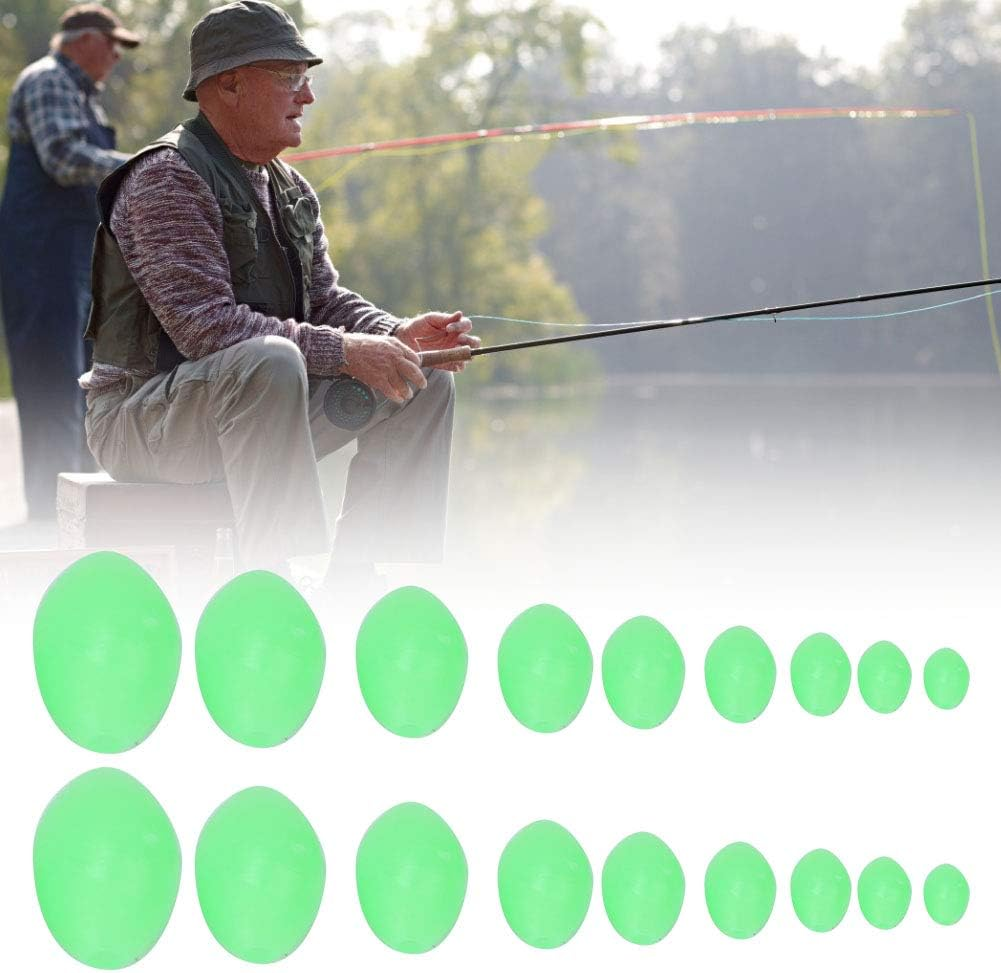 900 Pcs Luminous Glow Fishing Beads Non Slip Luminous Fishing Lures Tackle Tools for Saltwater Freshwater Kit image number 3