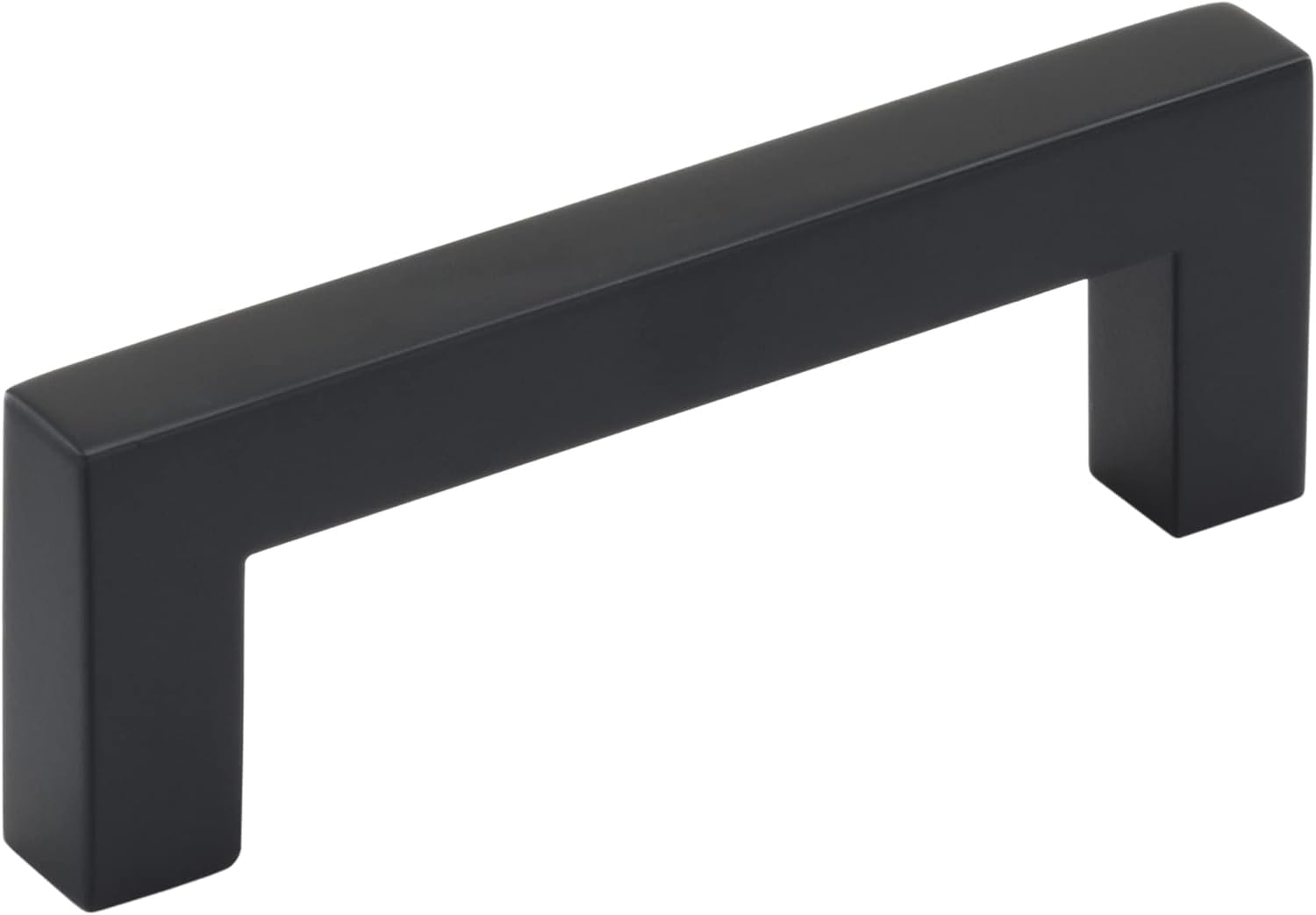 Amerock | Cabinet Pull | Matte Black | 3-3/4 Inch (96 Mm) Center-To-Center | Monument | 1 Pack | Drawer Pull | Drawer Handle | Cabinet Hardware