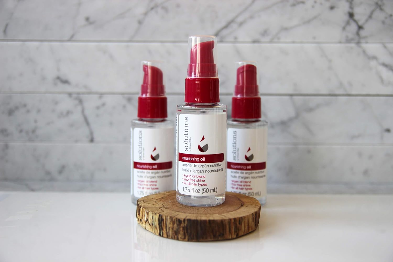 Great Clips Solutions by Nourishing Oil, 1.75Oz | Argan-Oil Blend Hydrates Hair & Skin | Great for Dry, Damaged Hair